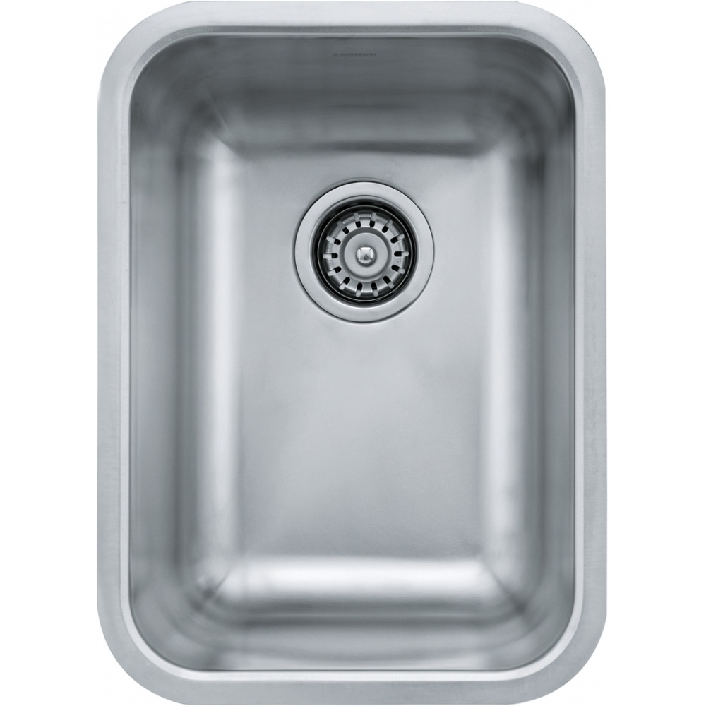Franke GDX11012-CA Grande 13.75" x 18.7" Single Bar Sink - Stainless Steel