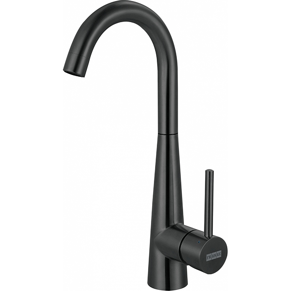 Franke STL-BR-IBK Steel 14.4" Stainless Steel Pull-Down Kitchen Bar Faucet - Industrial Black