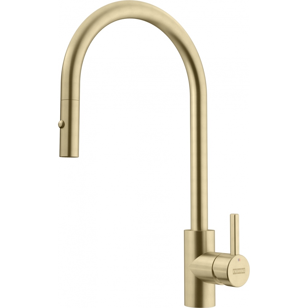 Franke EOS-PD-GLD Eos Neo 17" Single Handle Pull-Down Kitchen Faucet - Gold