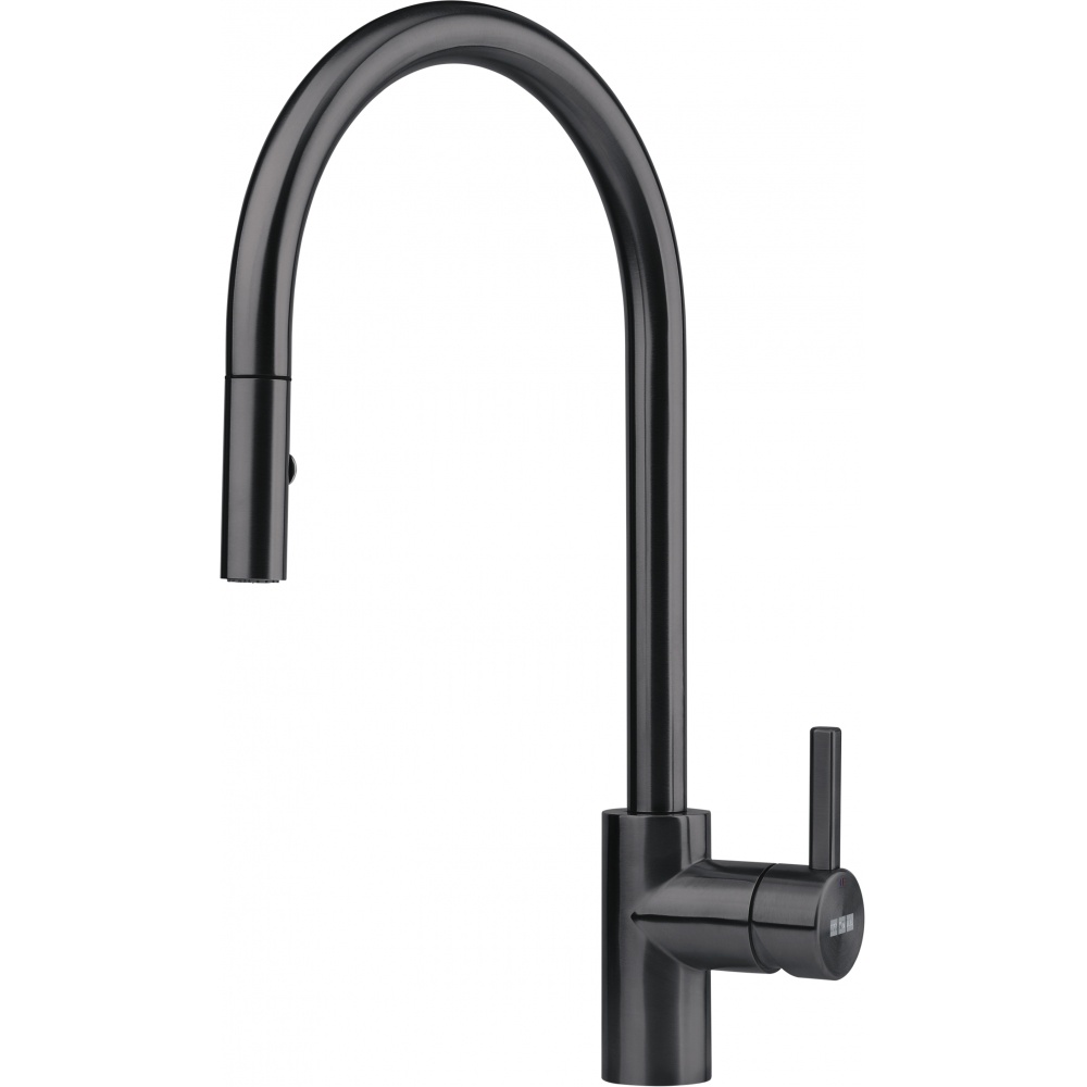 Franke EOS-PD-IBK Eos Neo 17" Single Handle Pull-Down Kitchen Faucet - Industrial Black