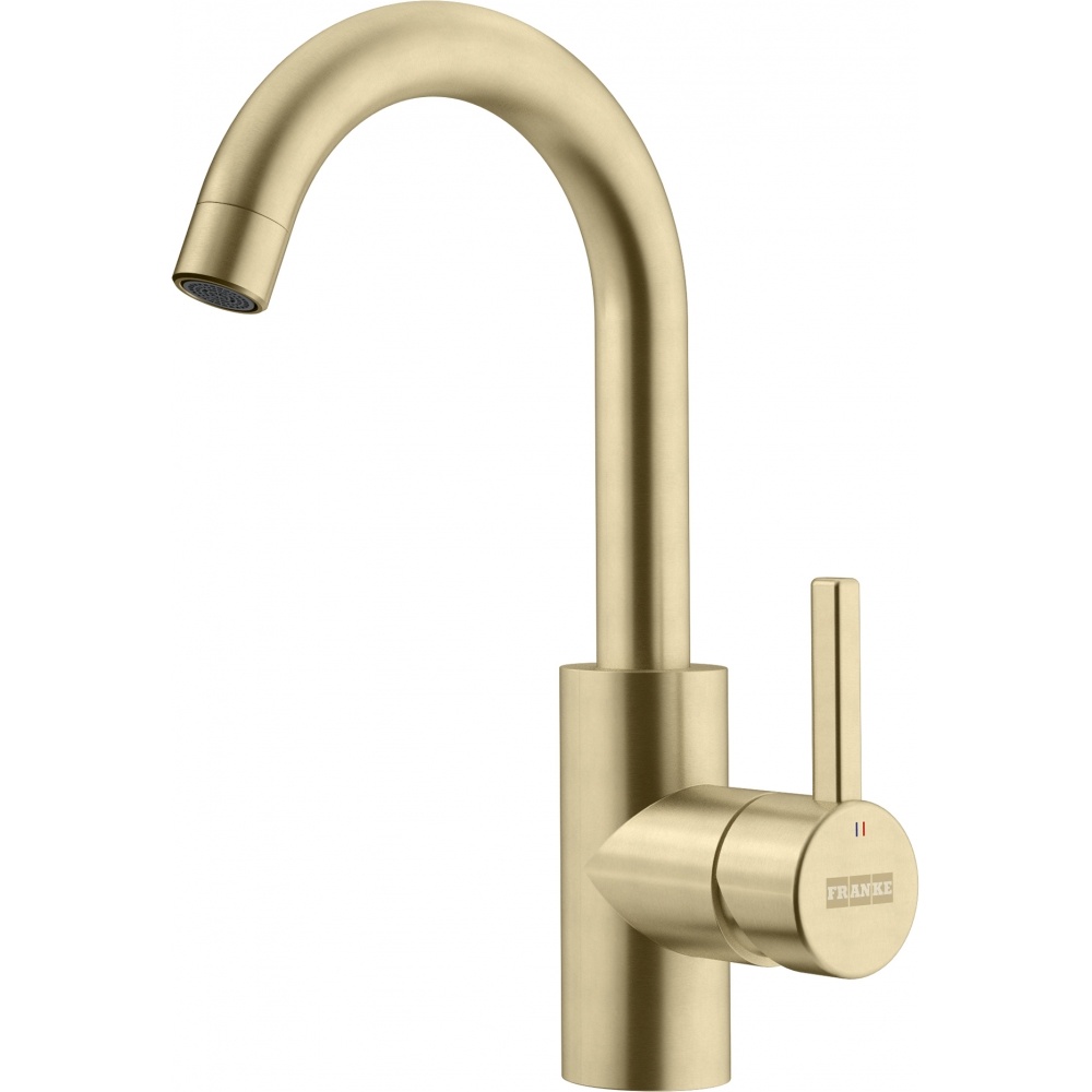 Franke EOS-BR-GLD Eos Neo 11.25" Single Handle Swivel Spout Bar Faucet - Gold