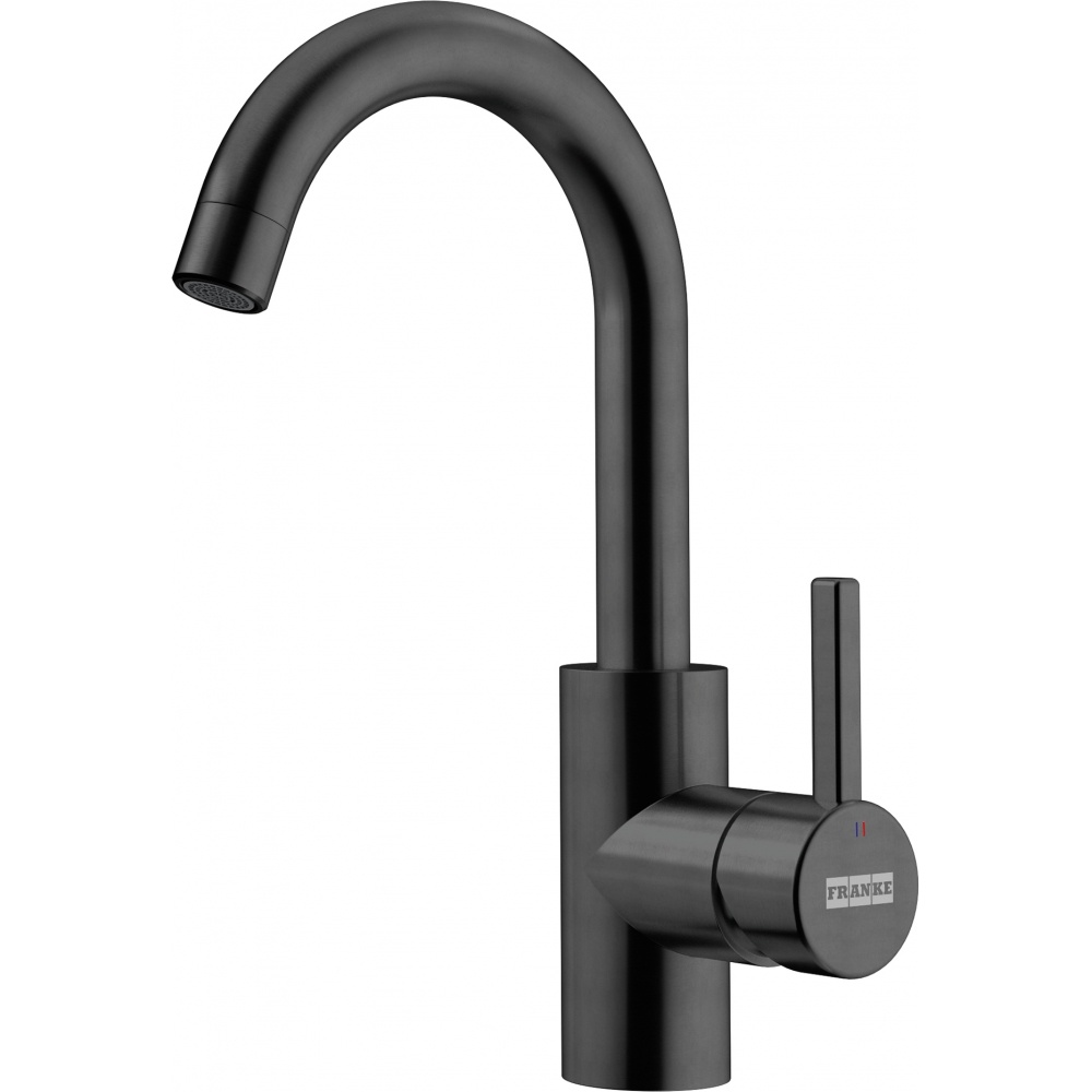 Franke EOS-BR-IBK Eos Neo 11.25" Single Handle Swivel Spout Bar Faucet - Industrial Black