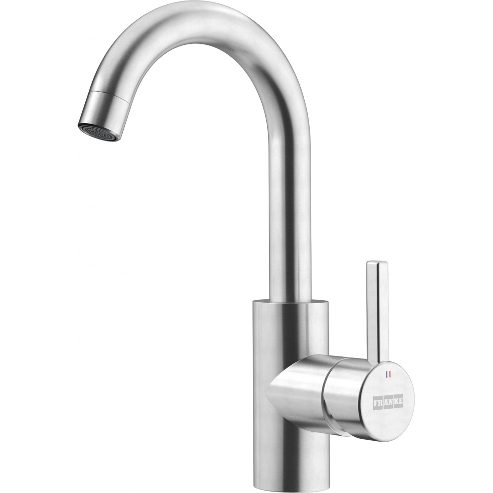 Franke EOS-BR-304 Eos Neo 11.25" Single Handle Swivel Spout Bar Faucet - Stainless Steel