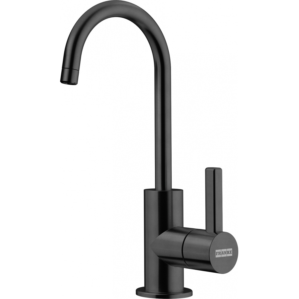 Franke UNJ-FW-IBK Universal 8.75" Single Handle Cold Water Filtration Faucet - Industrial Black