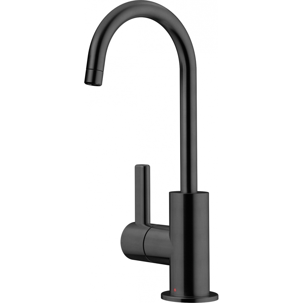 Franke UNJ-HO-IBK Universal 8.75" Single Handle Hot Water Filtration Faucet - Industrial Black