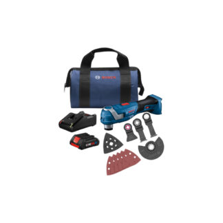 Bosch GOP18V-34B14 18V Brushless StarlockPlus® Oscillating Multi-Tool Kit