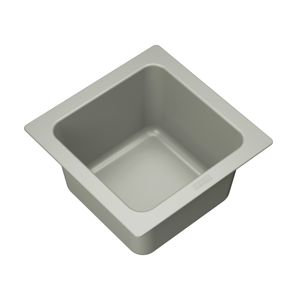 Franke FPBPO0707-AUS 7" x 7" AIU System Polymer Prep Bowl