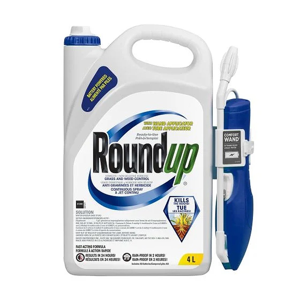 Roundup 3036110 4L Ready-to-Use with Wand Applicator