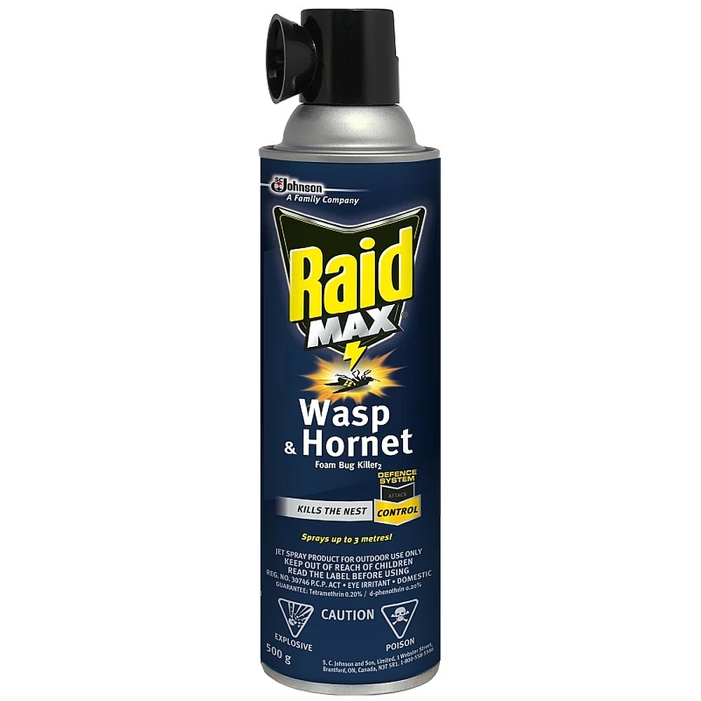Raid 01792 500g Raid MAX Wasp & Hornet Insecticide Foam