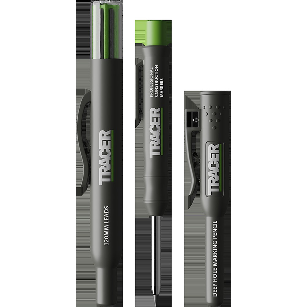 OX Tools AMK1 Deep Marking Pencil with Site Holster & Refill