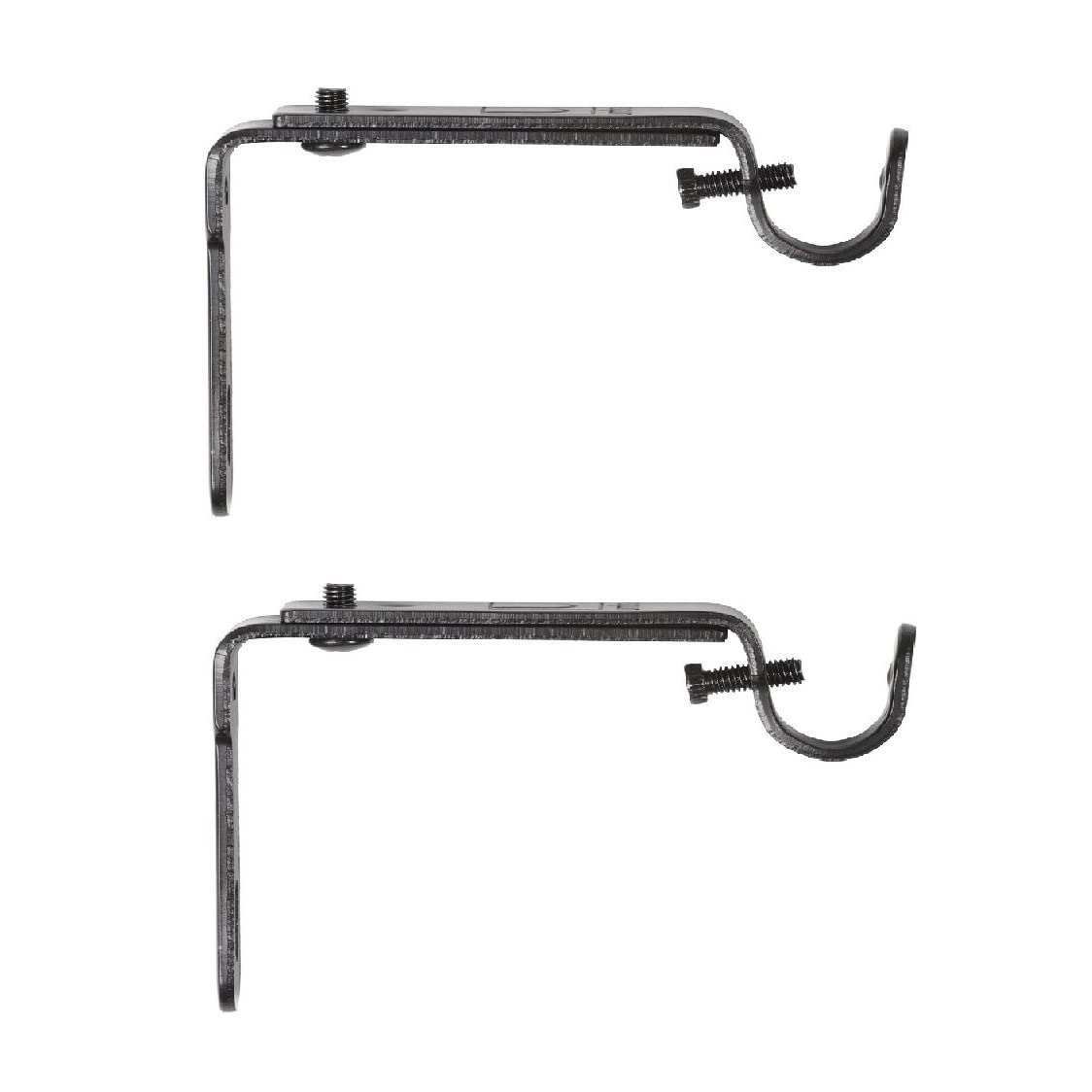 Umbra 244930-213 Adjustable Curatin Rod Bracket, 2 Pack - Bronze