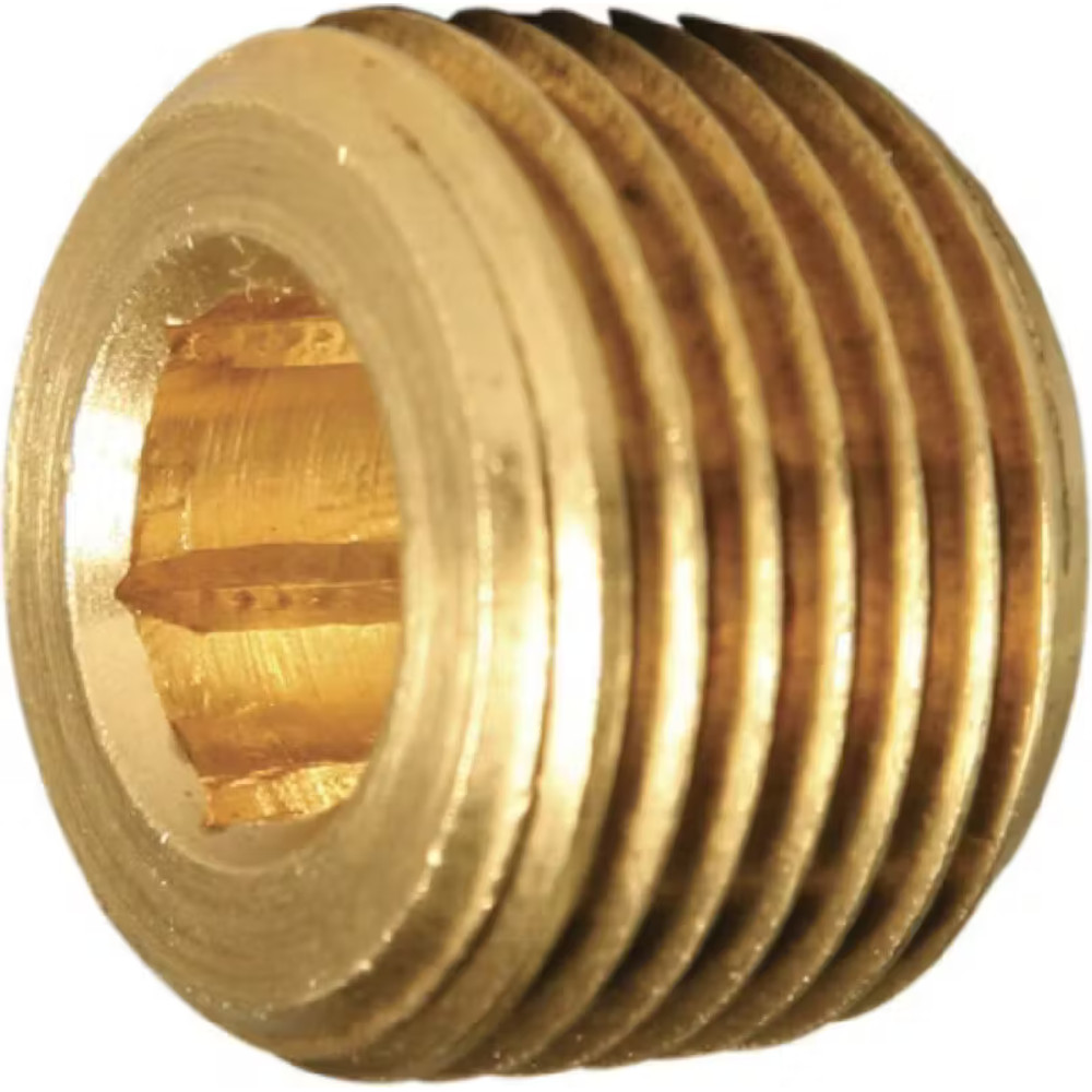Versa 118-A 1/8" Countersunk Hex Pipe Plug