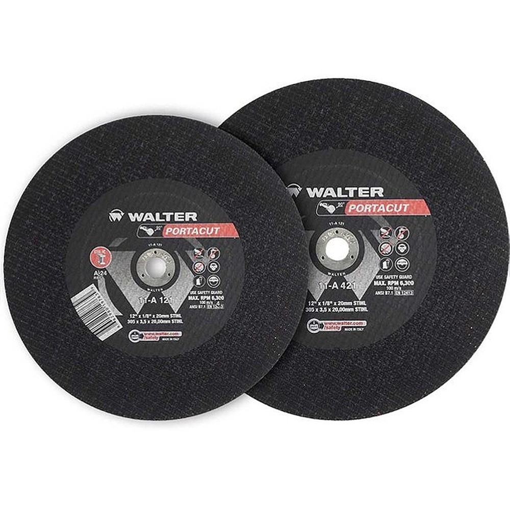 Walter 11-A143 14" x 1/8" x 1" Portacut Steel Cutting Wheel