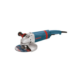 Bosch 1893-6 9" 15 Amp Large Angle Grinder with Rat Tail Handle