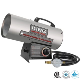 King Canada KPH-60 Forced Air Construction Propane Heater 40,000 - 60,000 Btu/H
