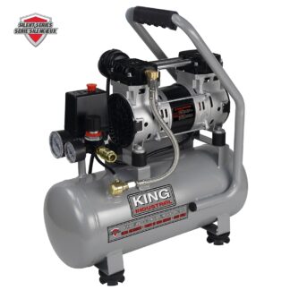 King Canada KC-1030A 3 Gallon Ultra Quiet Oil-Free Air Compressor