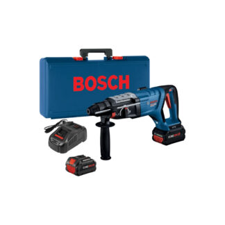 Bosch GBH18V-28DCK24 18V Brushless Connected-Ready SDS-plus® Bulldog™ 1-1/8" Rotary Hammer Kit