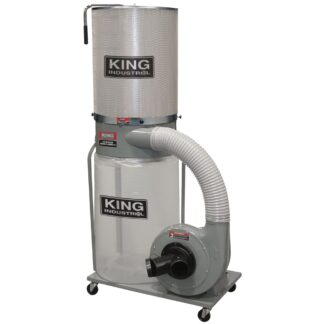 King Canada KC-3109C/KDCF-3500 1,200 Cfm / 2 Hp Dust Collector With Canister Filter