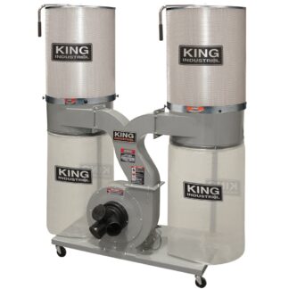 King Canada KC-4045C/KDCF-3500 2,280 Cfm / 3 Hp Dust Collector With Canister Filter