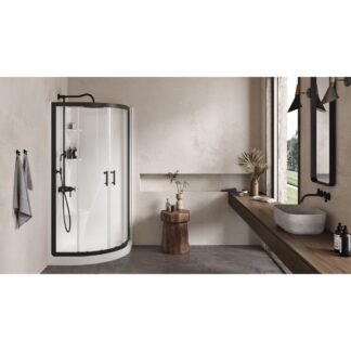 Oceania AV3601 Avalanche 36" x 36" Acrylic 1 Piece Shower Enclosure - White