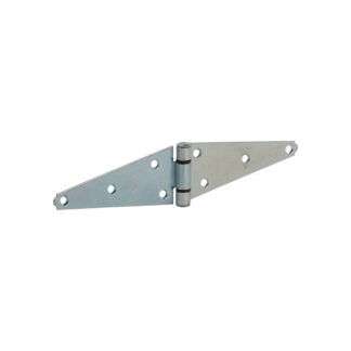 National Hardware N128-074 2.43" x 5.72" Steel Hinge Strap - Zinc
