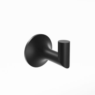 Kartners 130134-48 Paris Brass Robe Hook - Matte Black