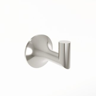 Kartners 130134-68 Paris Brass Robe Hook - Polished Nickel