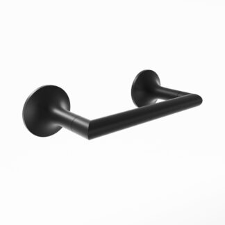 Kartners 130158-48 Paris Brass Pivot Toilet Paper Holder - Matte Black