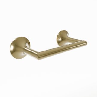 Kartners 130158-78 Paris Brass Pivot Toilet Paper Holder - Brushed Brass