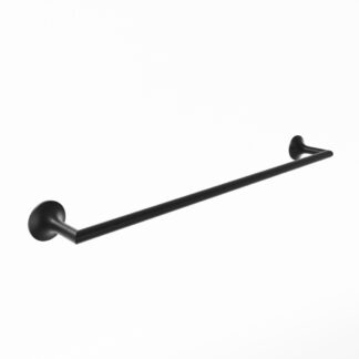 Kartners 130240-48 Paris 24" Brass Towel Bar - Matte Black