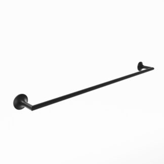 Kartners 130300-48 Paris 30" Brass Towel Bar - Matte Black