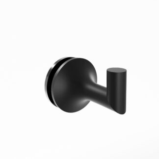 Kartners 1307501-48 Paris Brass Single Shower Door Knob - Matte Black