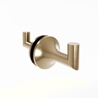 Kartners 1307502-37 Paris Brass Double Shower Door Knob - Cava