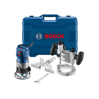 Bosch GKF125CEPK Colt 1.25HP Variable-Speed Palm Router Combination Kit