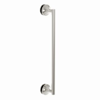 Kartners 1307518-68 Paris 18" Brass Shower Door Handle - Polished Nickel