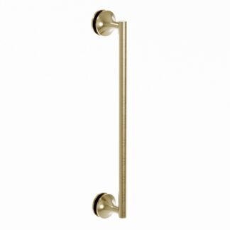 Kartners 1307518-78 Paris 18" Brass Shower Door Handle - Brushed Brass