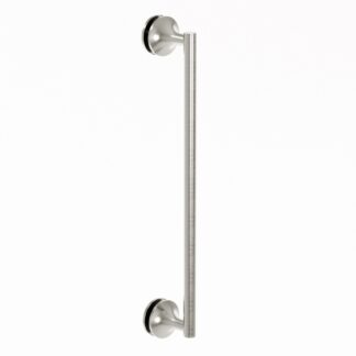 Kartners 1307518-81 Paris 18" Brass Shower Door Handle - Brushed Nickel