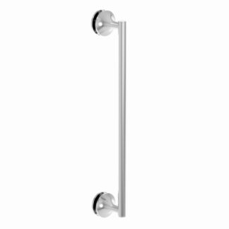 Kartners 1307518-99 Paris 18" Brass Shower Door Handle - Polished Chrome