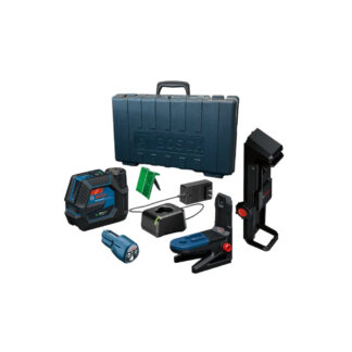 Bosch GCL165-82CGL 12V Max Connected Cross-Line Laser Kit - Green-Beam