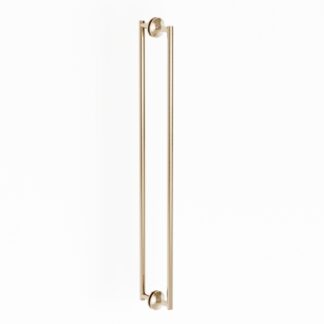 Kartners 1307824-37 Paris 24" Brass Double Shower Door Handle - Cava