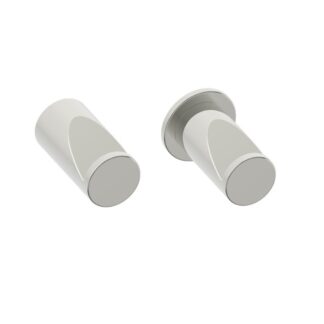 Kartners 137130-68 Porto Brass Robe Hook - Polished Nickel