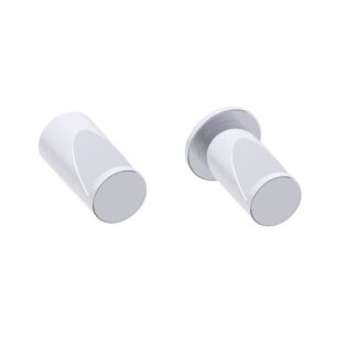 Kartners 137130-99 Porto Brass Robe Hook - Polished Chrome