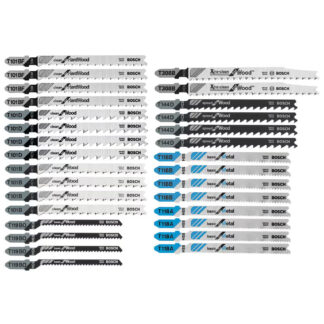 Bosch T30C T-Shank Jig Saw Blade Set, 30 Pack