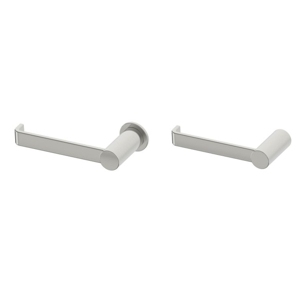 Kartners 137151L-81 Porto Brass Toilet Paper Holder (Left) - Brushed Nickel