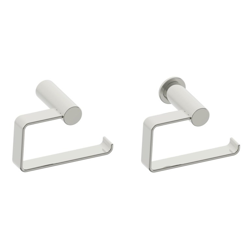 Kartners 137152-68 Porto Brass Drop Toilet Paper Holder - Polished Nickel