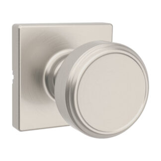 Weiser GAC101MNK15VP Square Maven Passage Knob - Satin Nickel