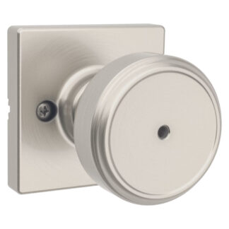 Weiser GAC331MNK15VP Square Maven Privacy Knob - Satin Nickel
