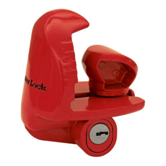 Master Lock 389DAT Trailer Hitch Coupler Lock - Red