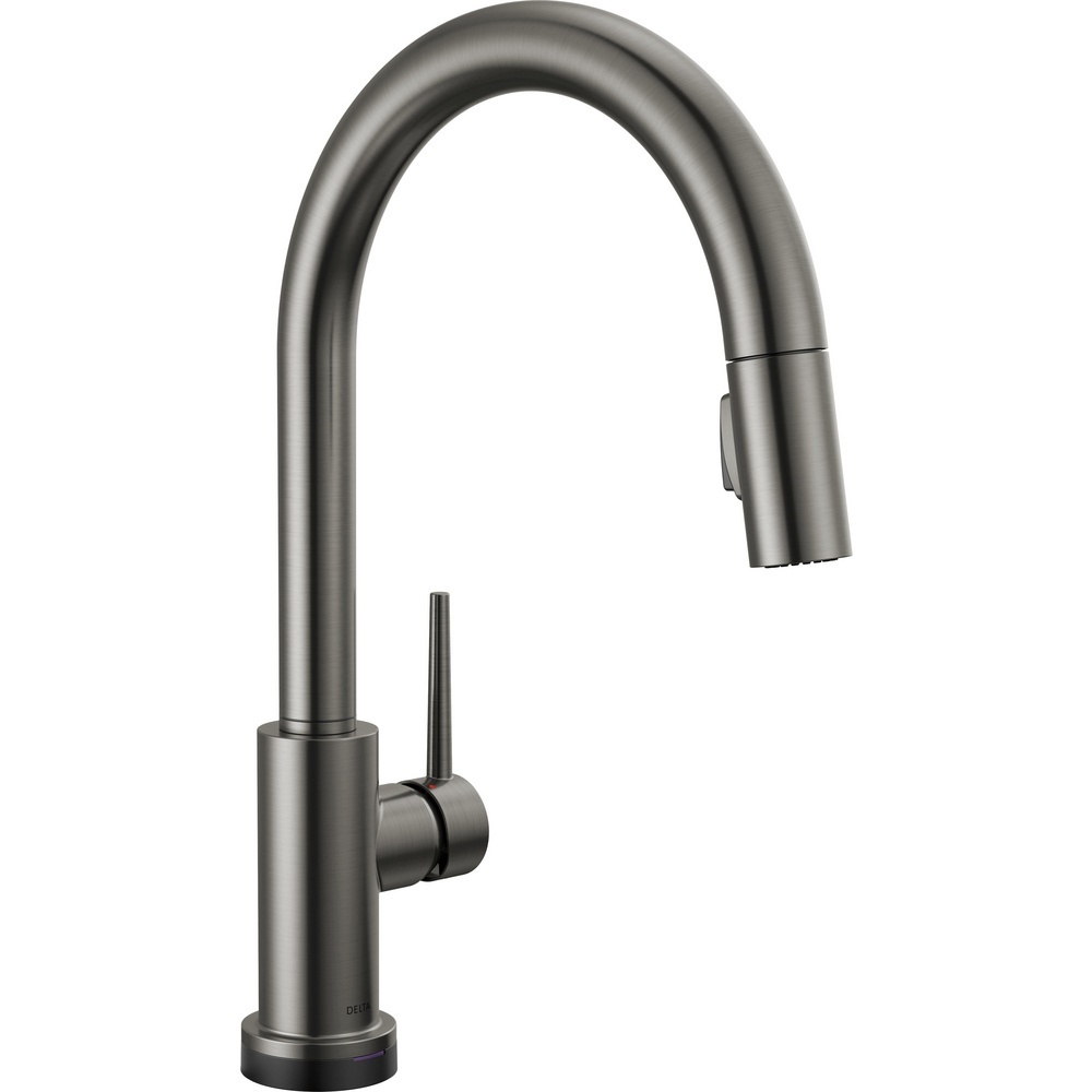 Delta 9159TL-KS-DST Trinsic Pulldown Touchless Kitchen Faucet - Black Stainless