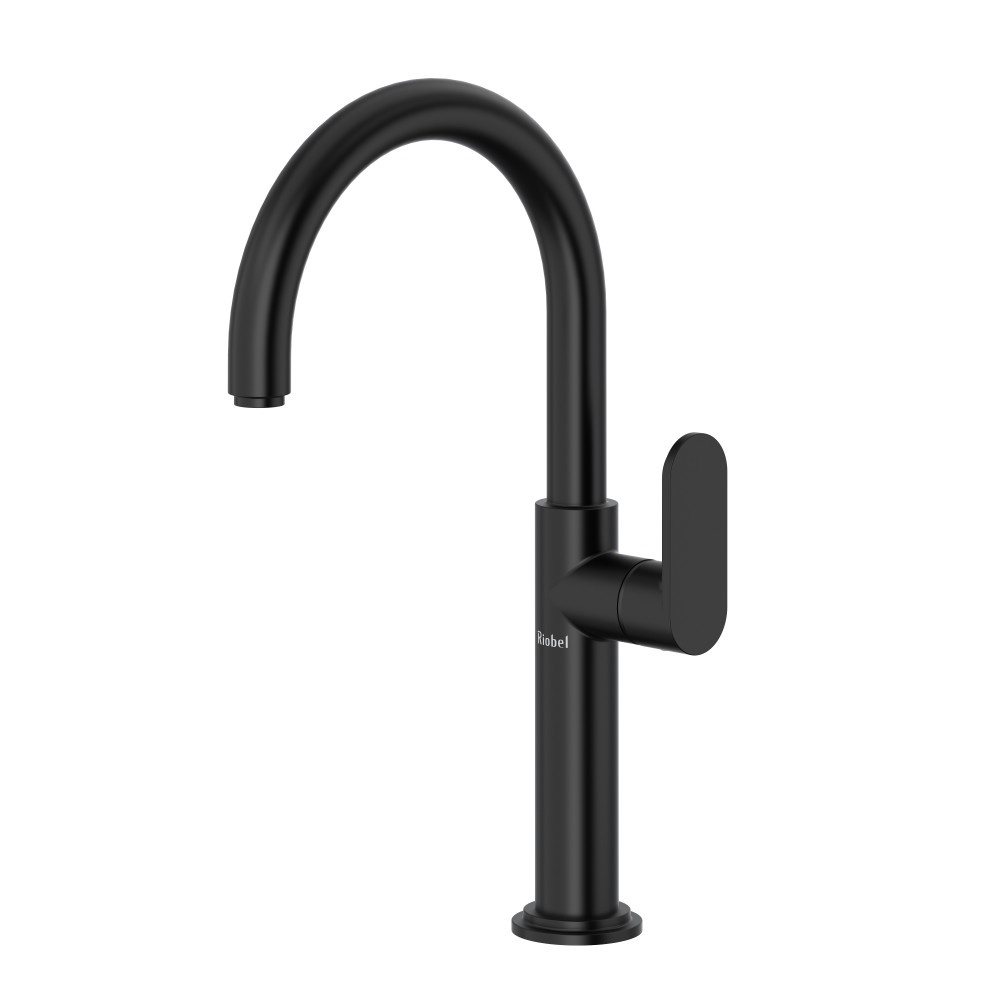 Riobel AAL01BK Arca Single Handle Tall Lavatory Faucet - Black